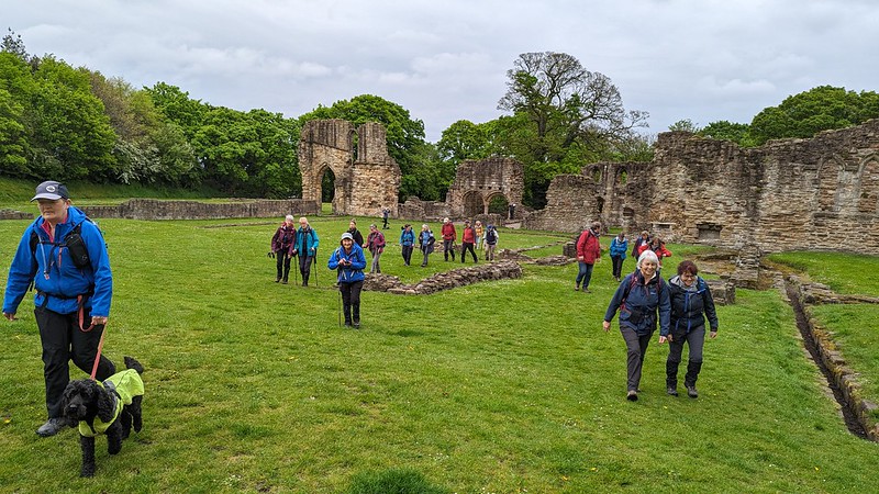 Pilgrims walking tour